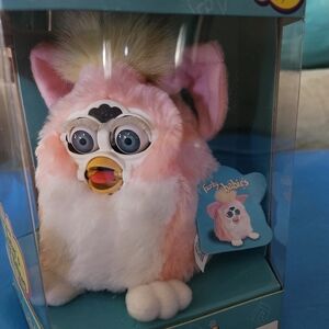 Hasbro Furby Babies Pink and White Interactive Toy